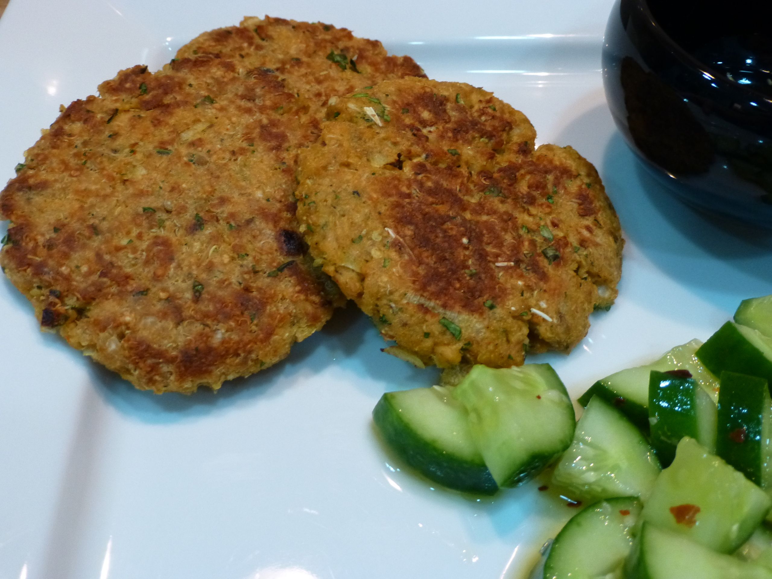 Thai Fish Cakes with a Dipping Sauce - Monique Jhingon