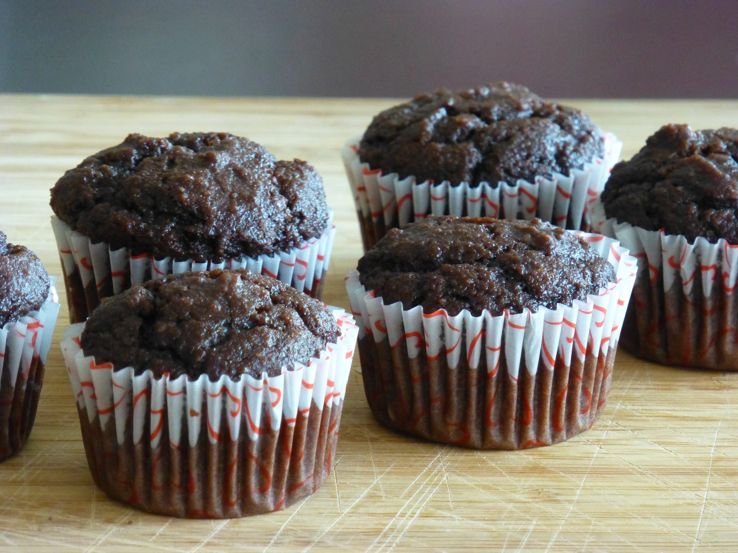 Dark Chocolate Mini Muffins (Paleo approved)